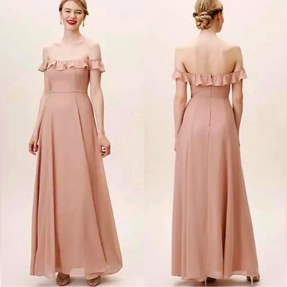 BHLDN Dresses & Skirts - By Anthropologie BHLDN Macau Maxi Dress size 12